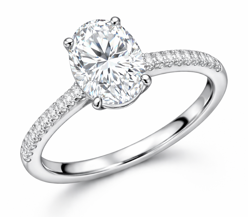 Oval Pave