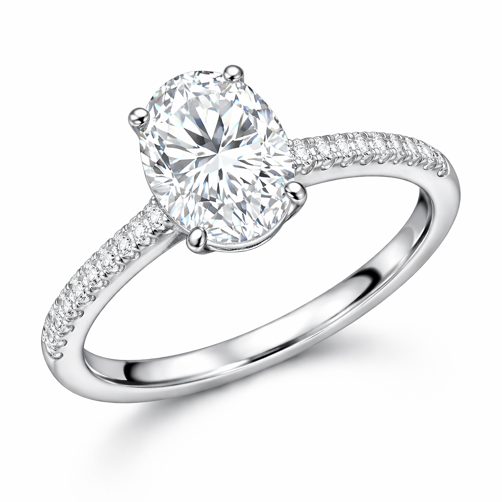 Oval Pave